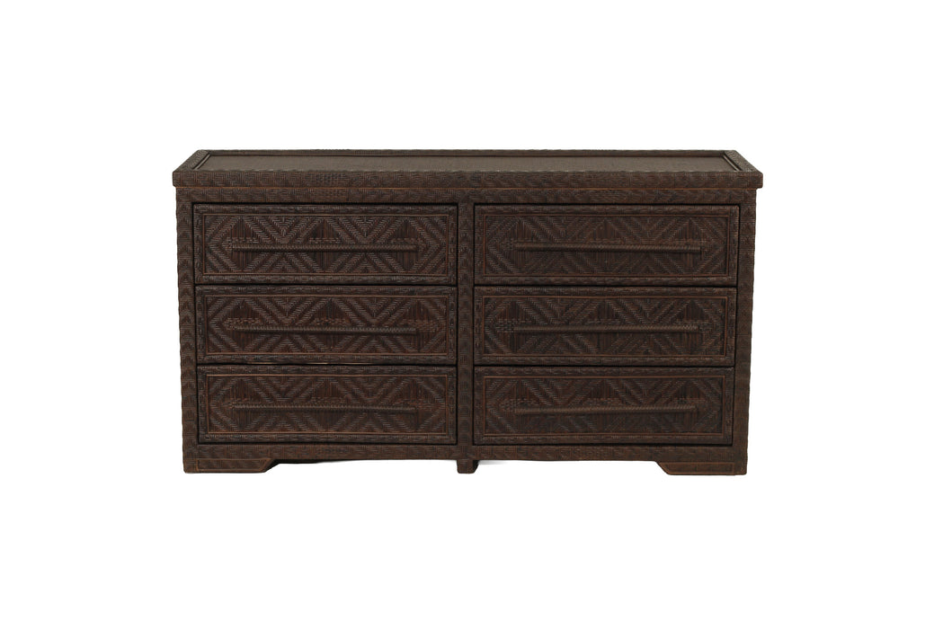 Layla Chest Of Drawers - Colonial Brown - 6 Drawer - 160cm