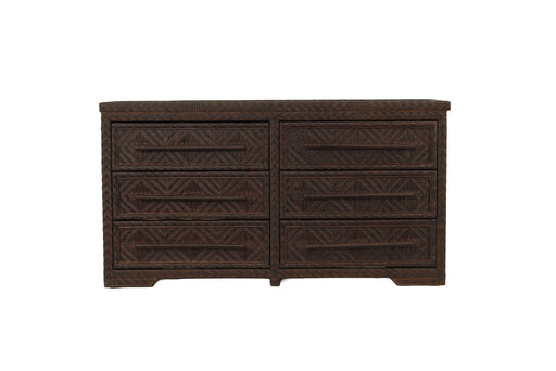 Layla Chest Of Drawers - Colonial Brown - 6 Drawer - 160cm