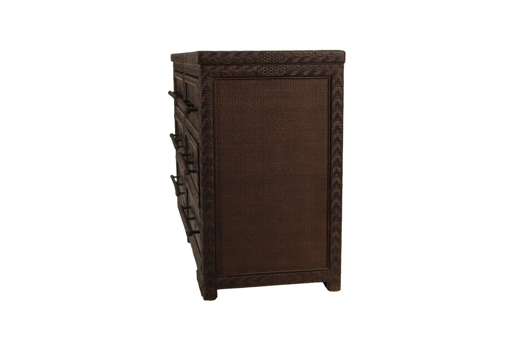 Layla Chest Of Drawers - Colonial Brown - 6 Drawer - 160cm