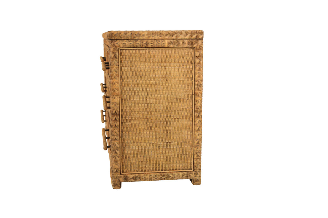 Layla Chest Of Drawers - Natural Brown Wash - 6 Drawer - 160cm