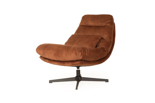 Liam Swivel Chair - Rust - Ar Lia Rus