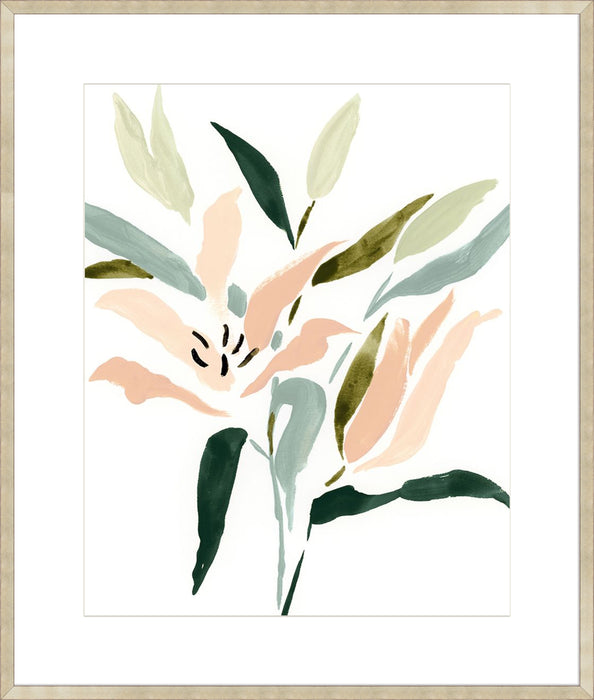 Lily Abstracted II Wall Art