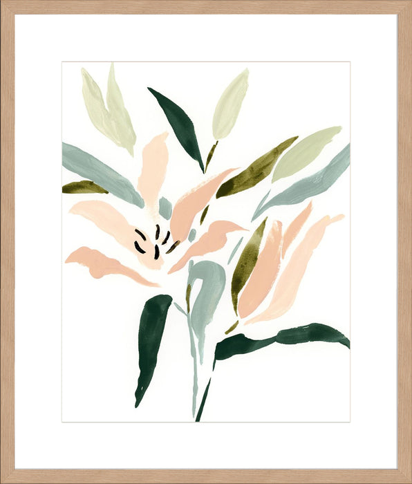 Lily Abstracted II Wall Art