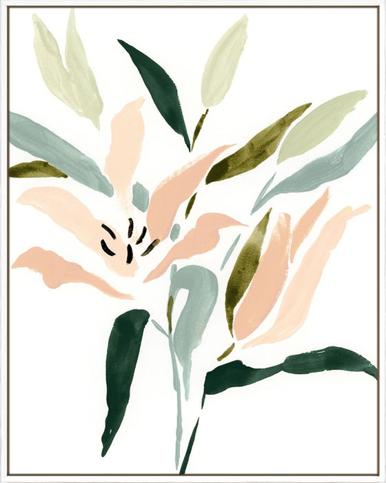 Lily Abstracted II Wall Art