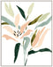 Lily Abstracted II Wall Art