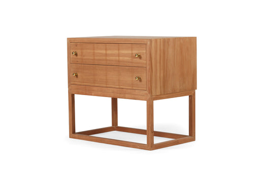 Lisette Bedside Table - Teak - 70cm