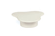 Lorenzo Organic Coffee Table - 100cm (Clover) - Ivory - Ivory 100cm