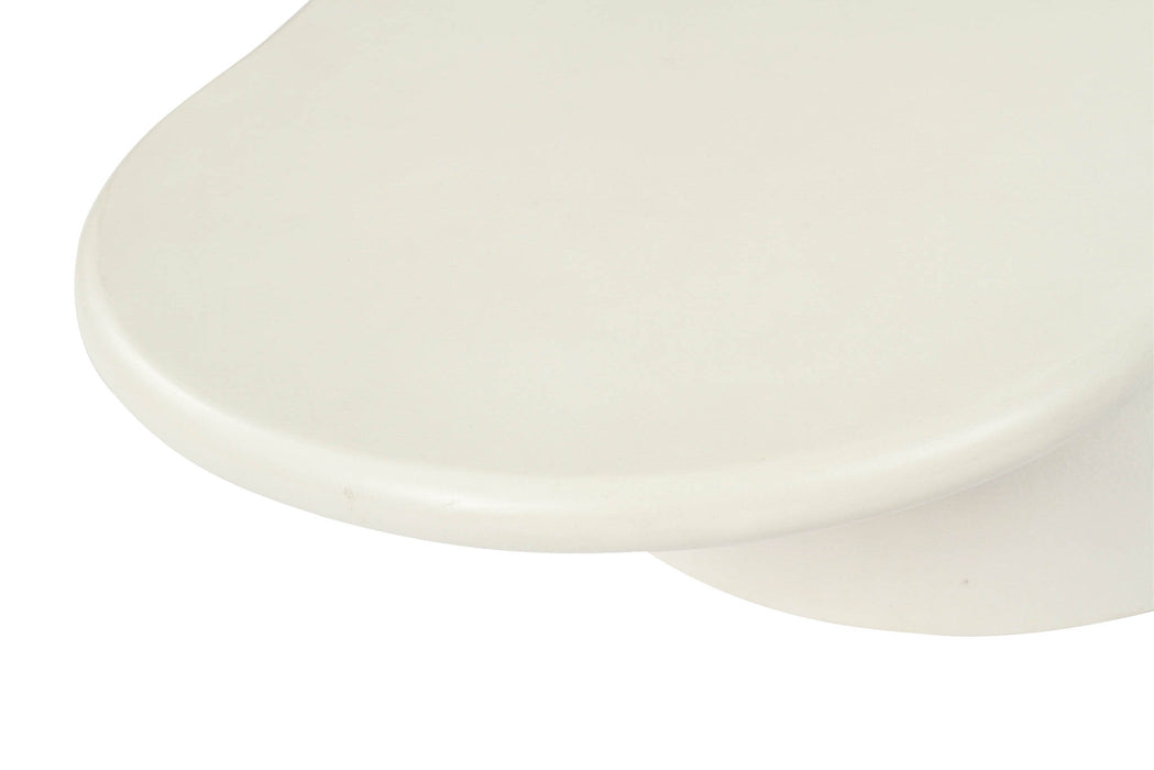 Lorenzo Organic Coffee Table - 100cm (Clover) - Ivory - Ivory 100cm