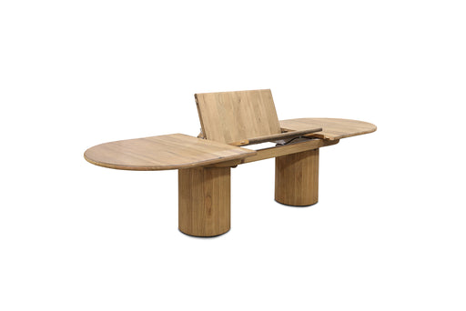 Lorenzo Oval Extension Dining Table - 210/310cm - Natural Oak - Dt Lor Ext Noak 210/310 Plank