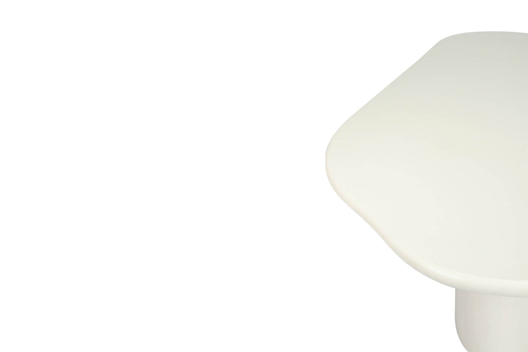 Lorenzo Organic Dining Table - 2.5m - Ivory - Ivory 250cm