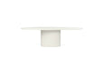 Lorenzo Organic Dining Table - 2.5m - Ivory - Ivory 250cm