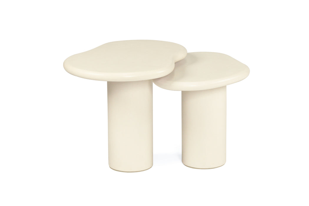 Lorenzo Organic Side Table - 65cm