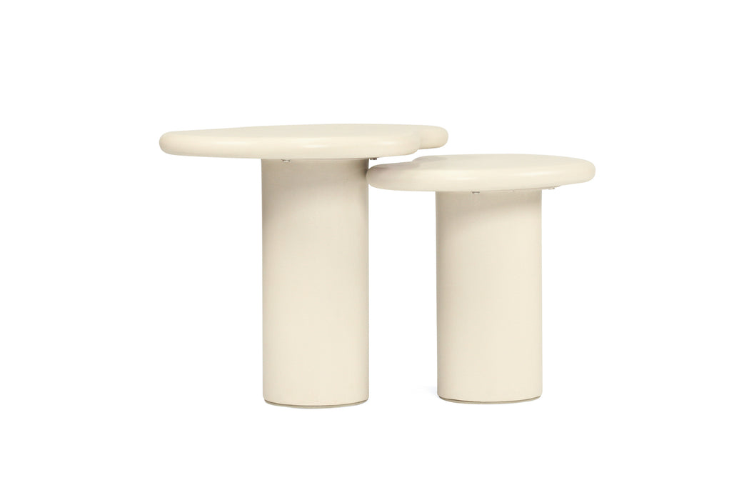 Lorenzo Organic Side Table - 65cm