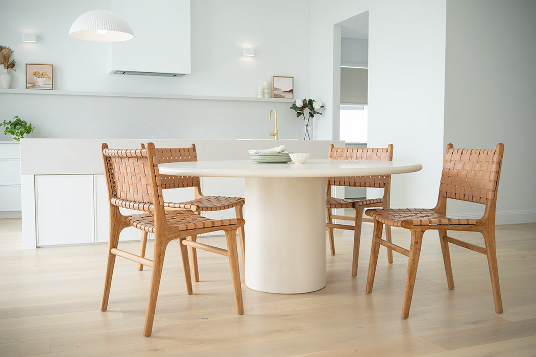 Lorenzo Round Dining Table - 160cm