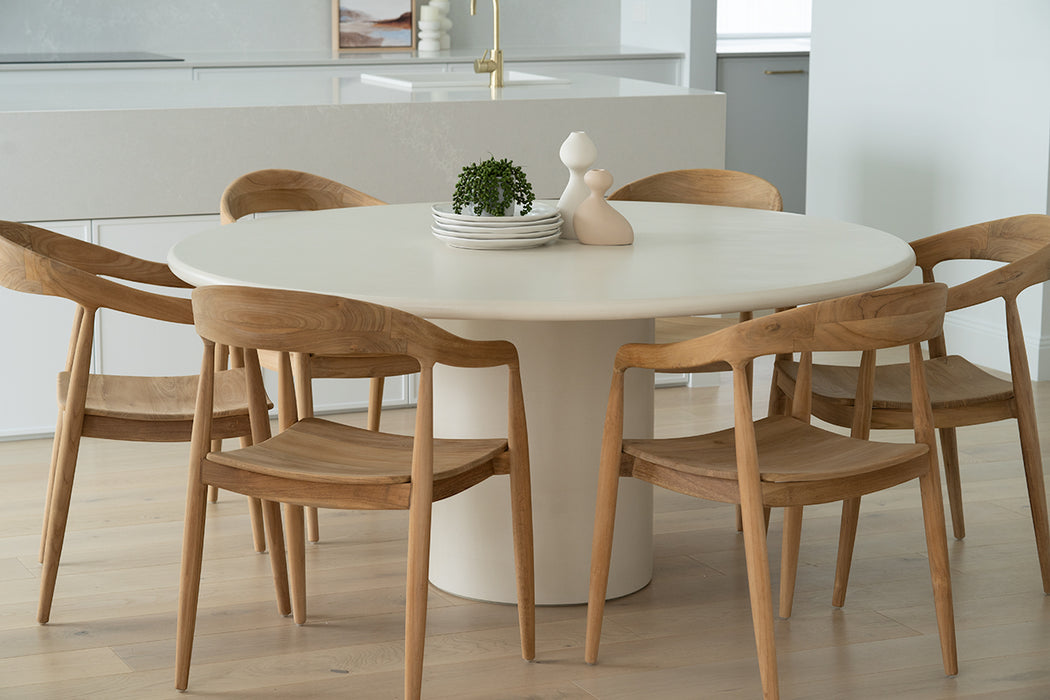 Lorenzo Round Dining Table - 160cm