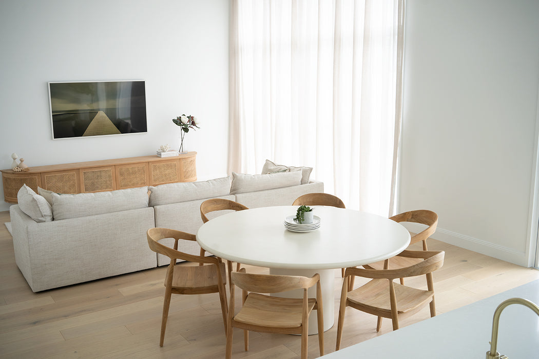 Lorenzo Round Dining Table - 160cm