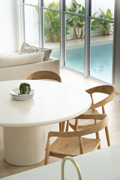 Lorenzo Round Dining Table - 160cm