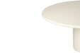 Lorenzo Round Dining Table - 140cm - Ivory - Ivory 140cm