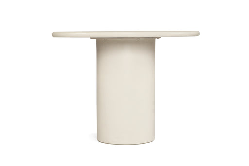 Lorenzo Round Dining Table - 120cm - Ivory - Ivory 120cm