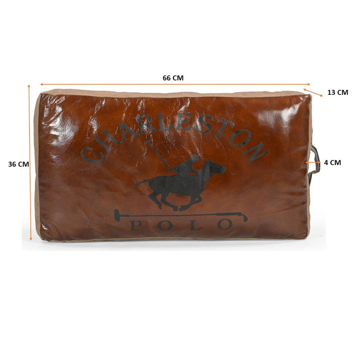 Polo Leather Cushion