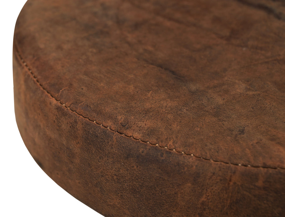 Tripod Leather Stool