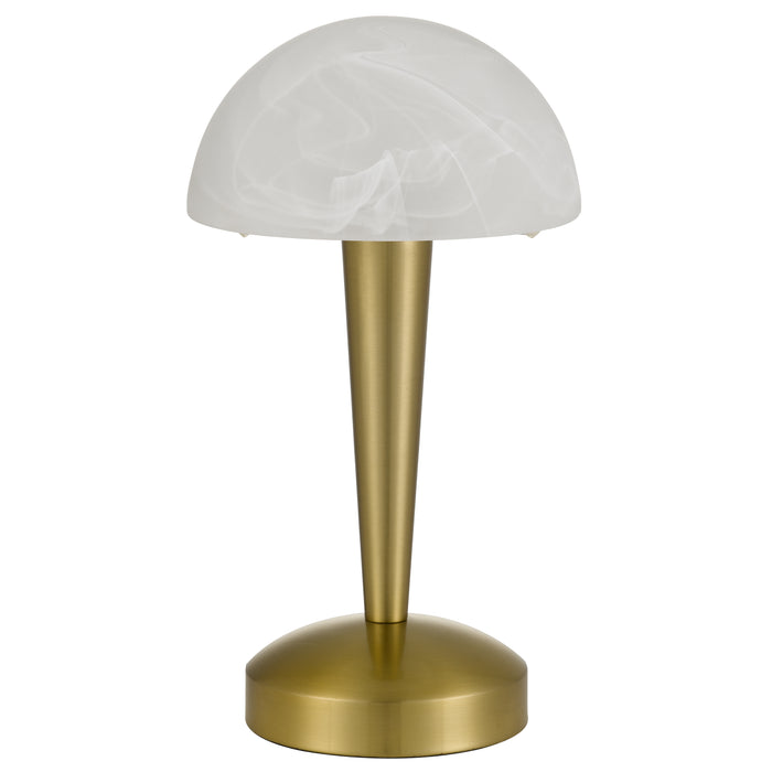 Mandel Touch Table Lamp - Antique Gold
