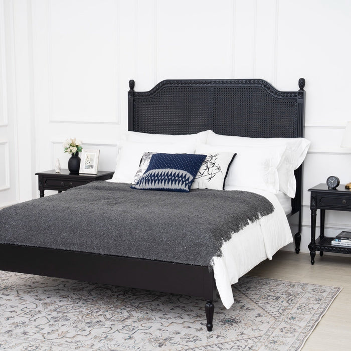 Queen Size Marseille Rattan Bed Frame