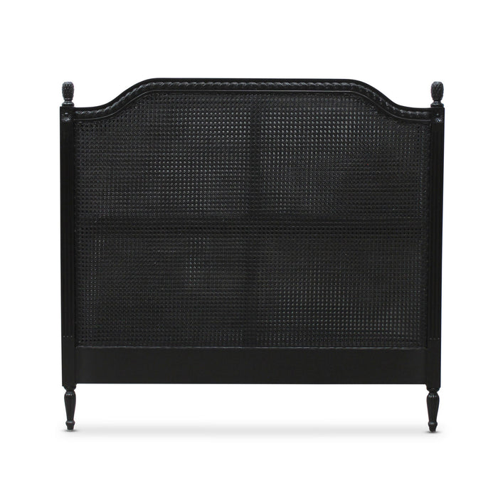 Marseille Rattan Headboard - Queen size - Weathered Oak