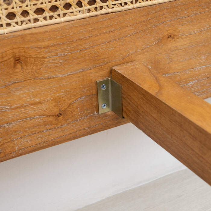 Queen Size Marseille Rattan Bed Frame