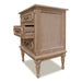 Marseille 3 Drawer Bedside - Weathered Oak