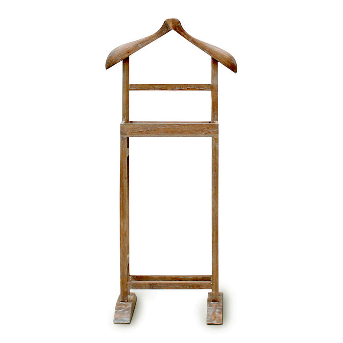 Morgan Valet Stand - Weathered Oak