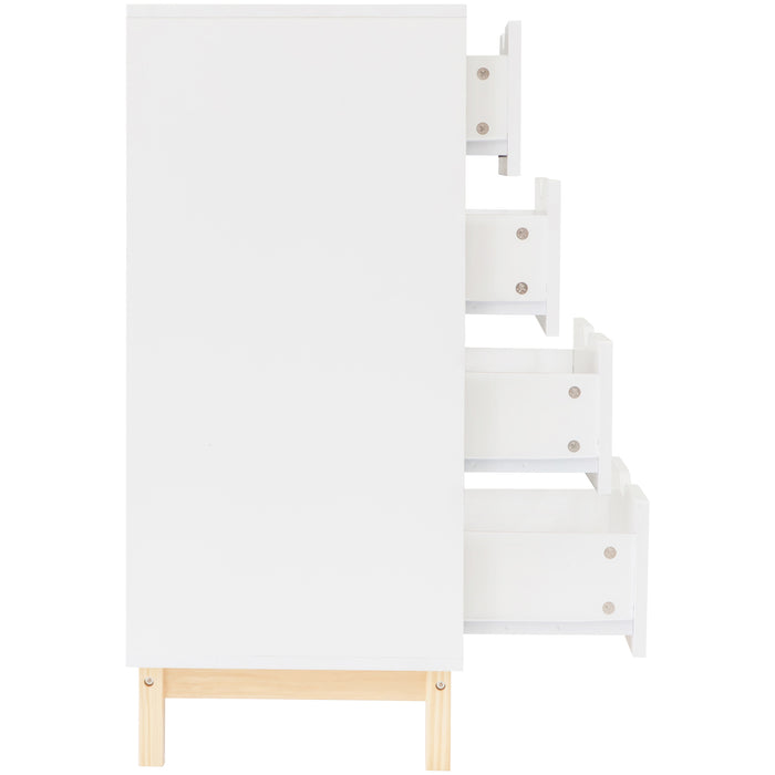 Alma Scandi 4 Drawer Chest