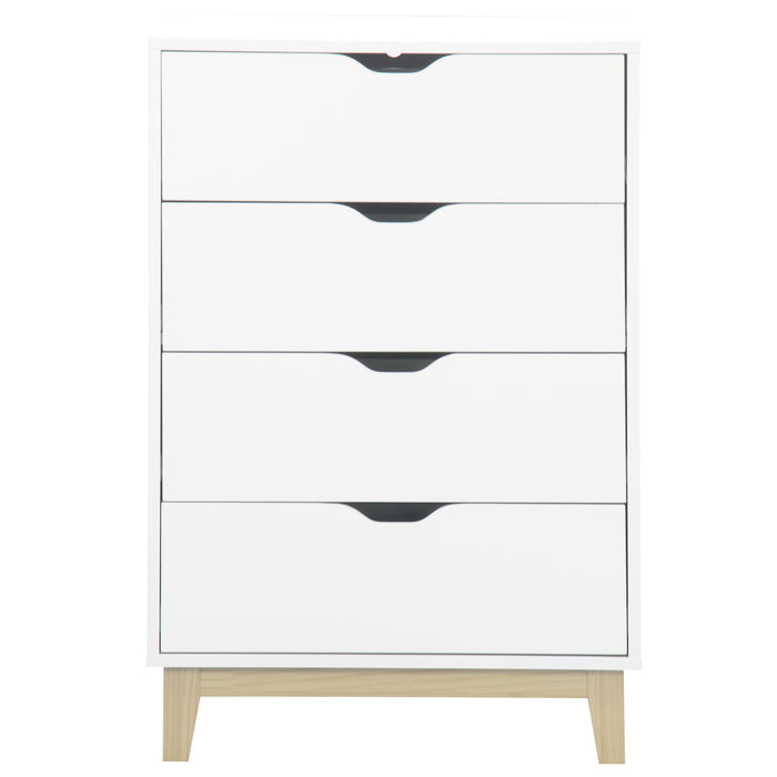 Alma Scandi 4 Drawer Chest