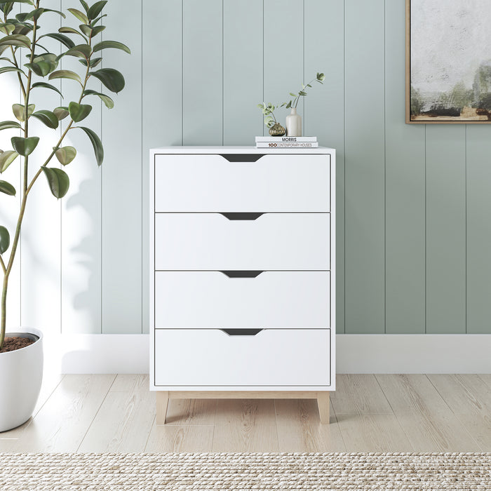 Alma Scandi 4 Drawer Chest