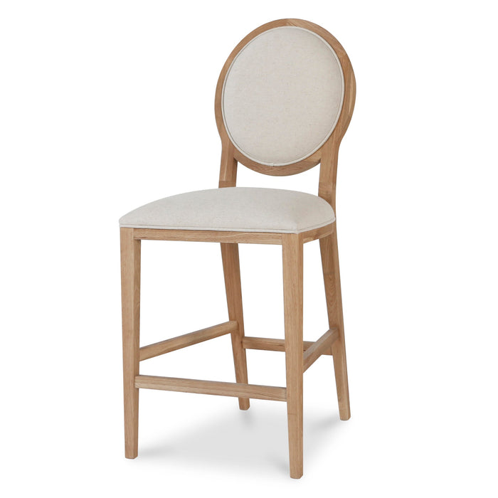 CBS8009-LJ 65cm Bar Stool - Light Beige (Set of 2)