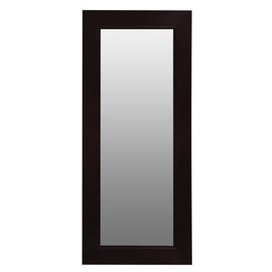 Manhattan Solid Timber Frame Standing Mirror (Chocolate)