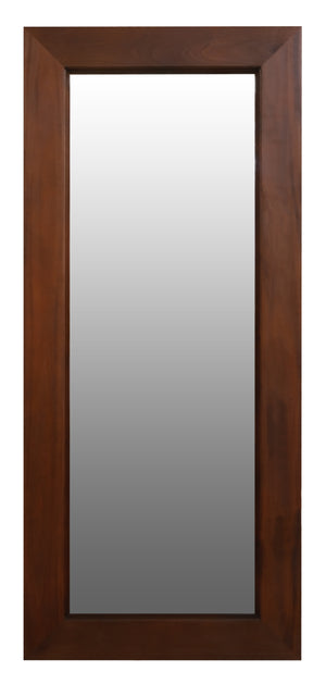 Manhattan Solid Timber Frame Standing Mirror (Mahogany)