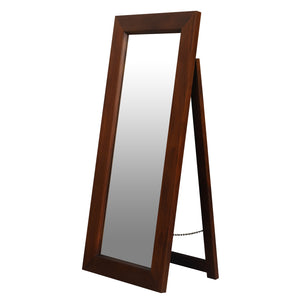 Manhattan Solid Timber Frame Standing Mirror (Mahogany)