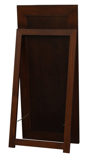 Manhattan Solid Timber Frame Standing Mirror (Mahogany)