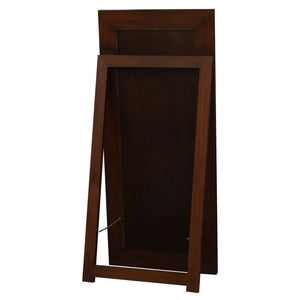 Manhattan Solid Timber Frame Standing Mirror (Mahogany)