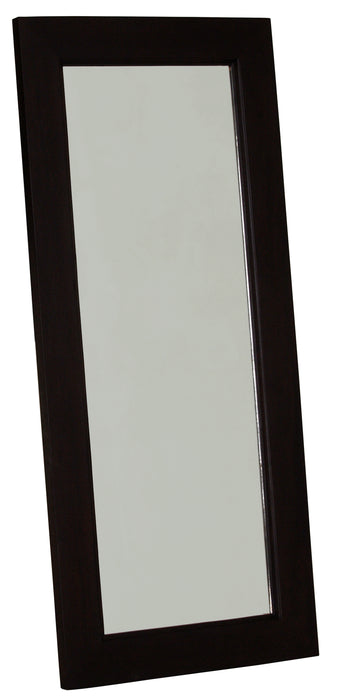 Manhattan Solid Timber Frame Wall Mirror (Chocolate)