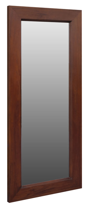 Manhattan Solid Timber Frame Wall Mirror (Mahogany)