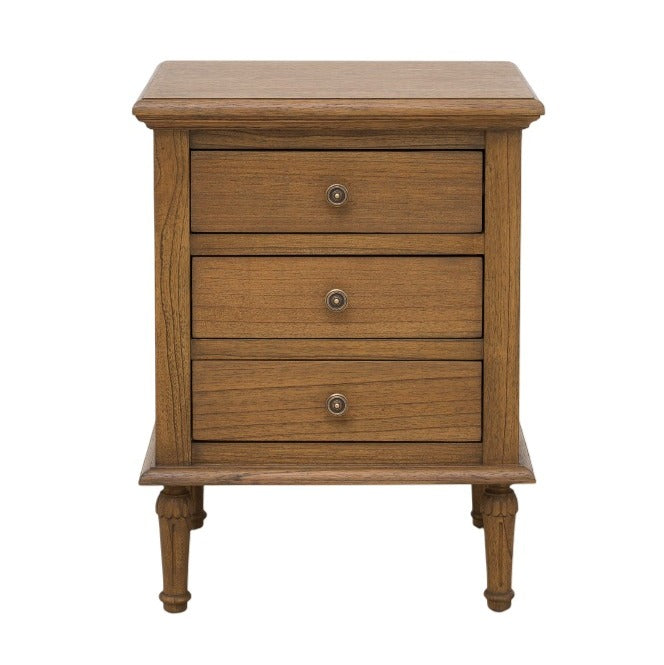 Serenity 3 Drawer Bedside