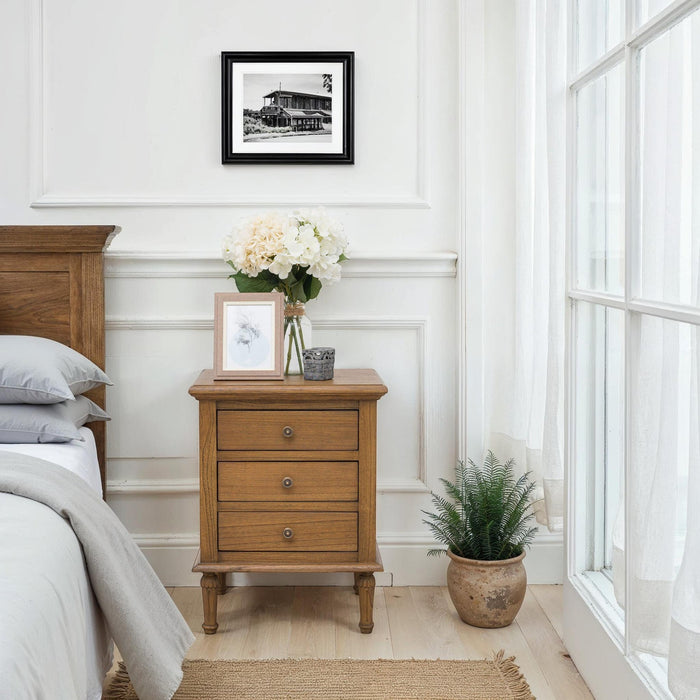 Serenity 3 Drawer Bedside