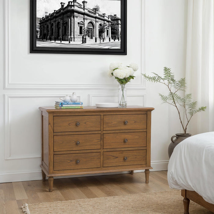 Serenity 6 Drawer Wide Lowboy