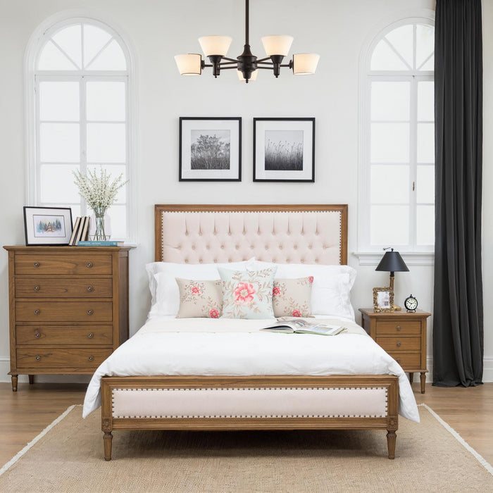 Serenity Queen Size Upholsted Bed