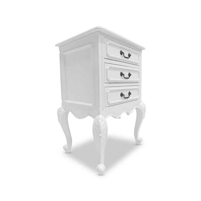 Classic Provence French Bedside - Weathered Oak