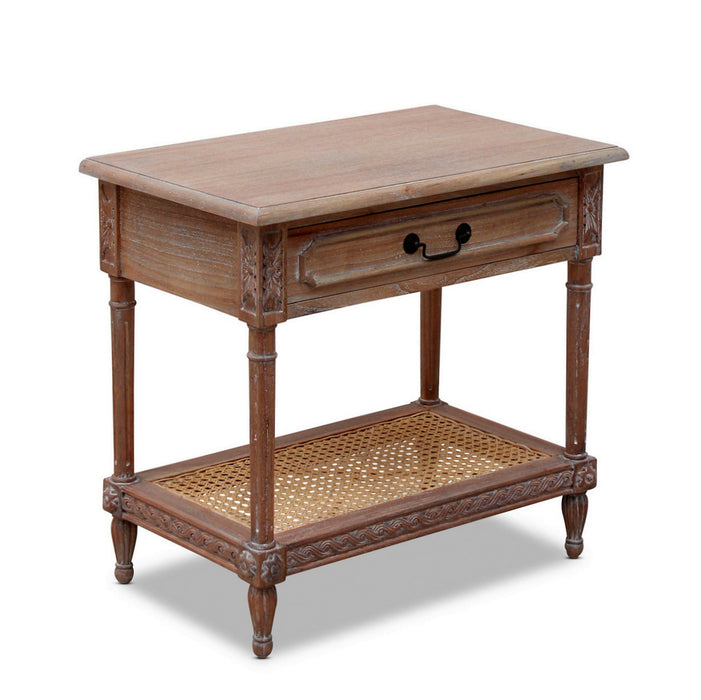Marseille 1 Drawer Bedside