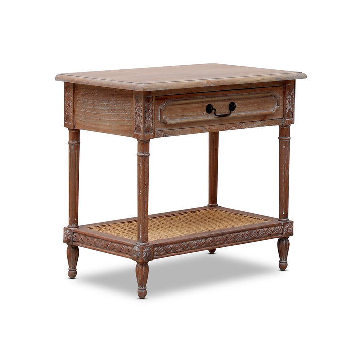 Marseille 1 Drawer Bedside
