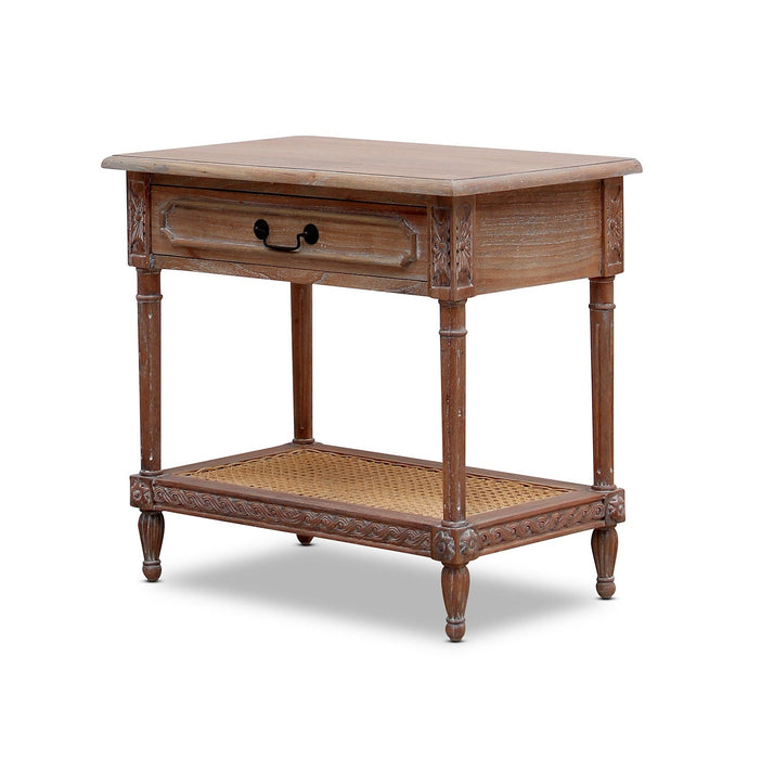 Marseille 1 Drawer Bedside
